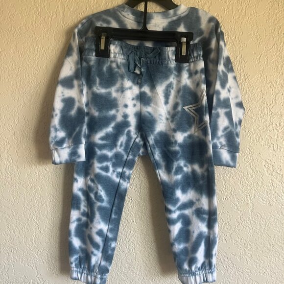 Girls 3T Tie Dye Sweatsuit NWT - Picture 2 of 3